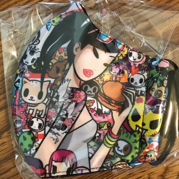 tokidoki Accessories - Tokidoki Face Mask New